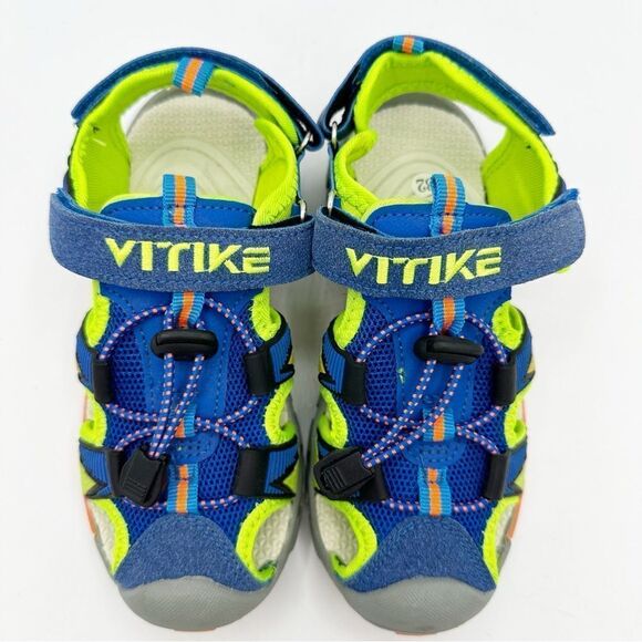 Littleplum Boys Sandals Closed Toe Sport Sandals Summer Shoes for Kids Walking 1 - Picture 7 of 11